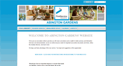 Desktop Screenshot of abingtongardens.com